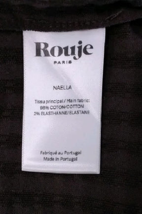 Jupe Rouje Marron en Coton