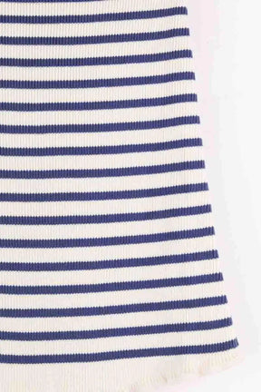 Jupe Saaj Blanc en Coton