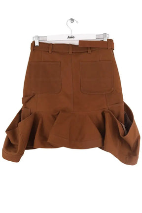 Jupe Sacai Marron en Coton