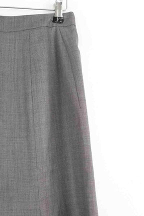 Jupe Saint Laurent Gris en Laine