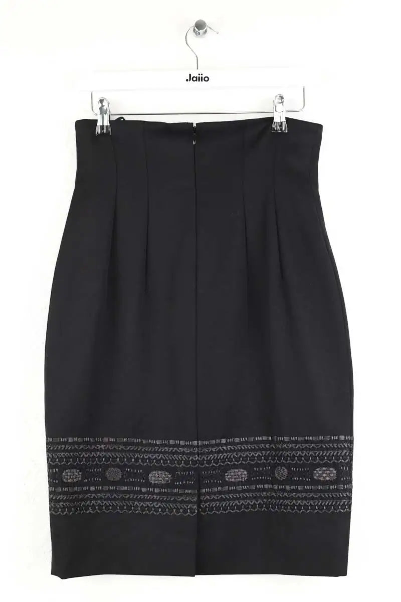 Jupe Saint Laurent Noir en Laine