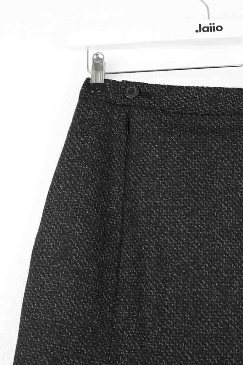 Jupe Saint Laurent Noir en Laine