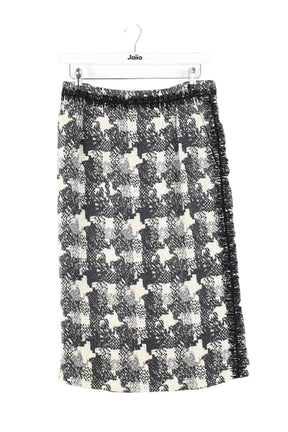 Jupe Saint Laurent Noir en Soie, taille M - Seconde Main