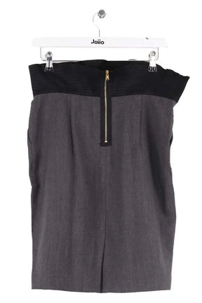Jupe Sandro Anthracite en Laine