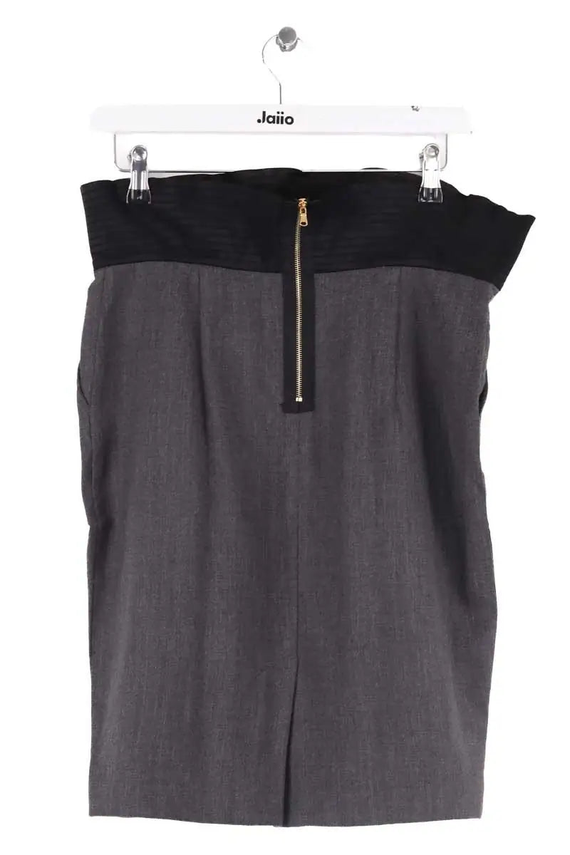 Jupe Sandro Anthracite en Laine