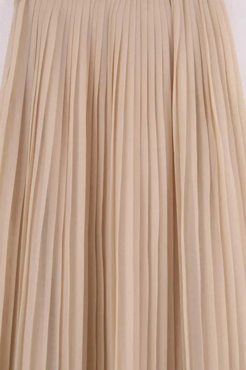 Jupe Sandro Beige en Synthétique