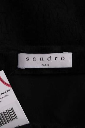 Jupe Sandro Blanc en Synthétique