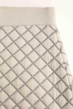 Jupe Sandro Blanc en Viscose
