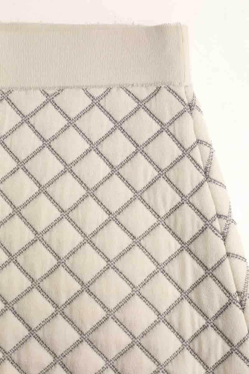 Jupe Sandro Blanc en Viscose