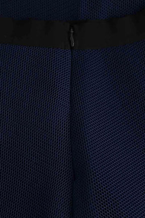 Jupe Sandro Bleu en Polyester