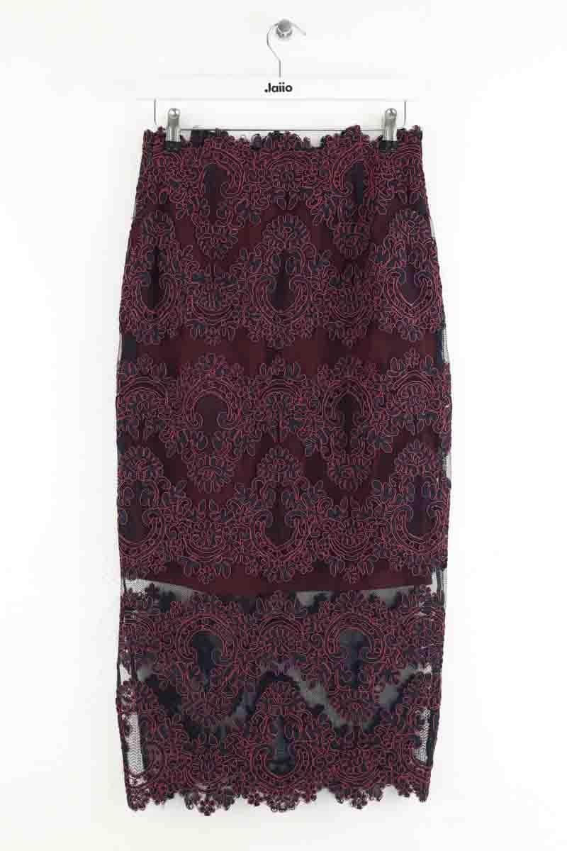 Jupe Sandro Bleu en Polyester