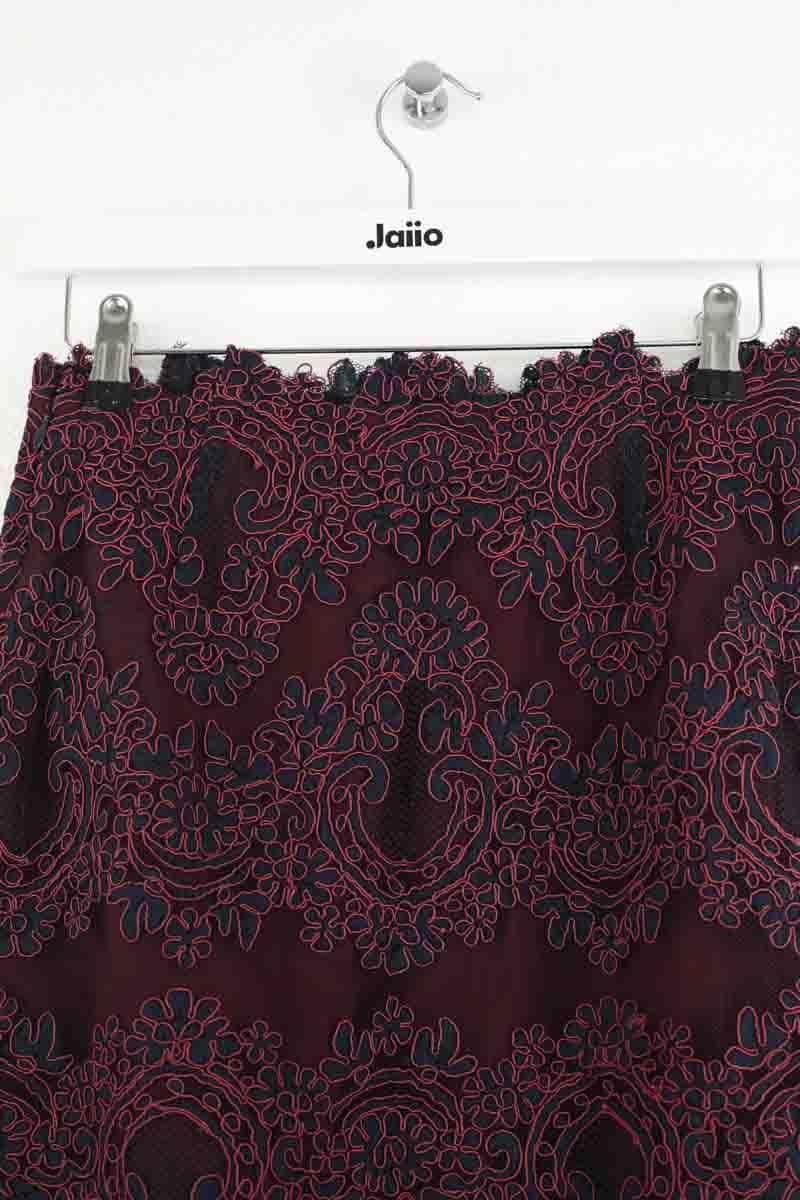 Jupe Sandro Bleu en Polyester