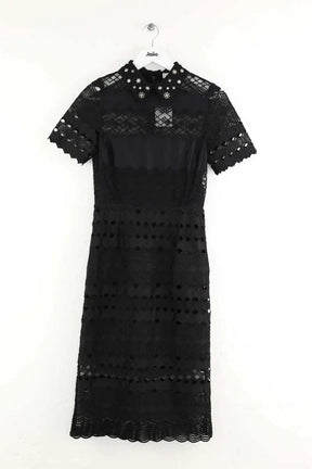 Jupe Sandro Bleu en Polyester