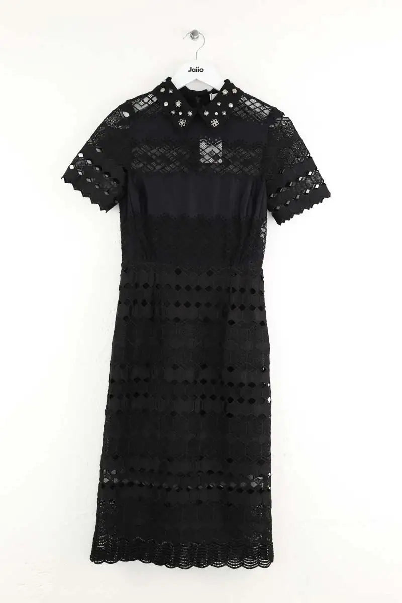 Jupe Sandro Bleu en Polyester