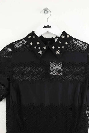 Jupe Sandro Bleu en Polyester