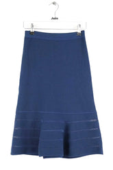 Jupe Sandro Bleu en Viscose, taille S - Seconde Main