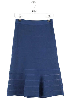 Jupe Sandro Bleu en Viscose, taille S - Seconde Main