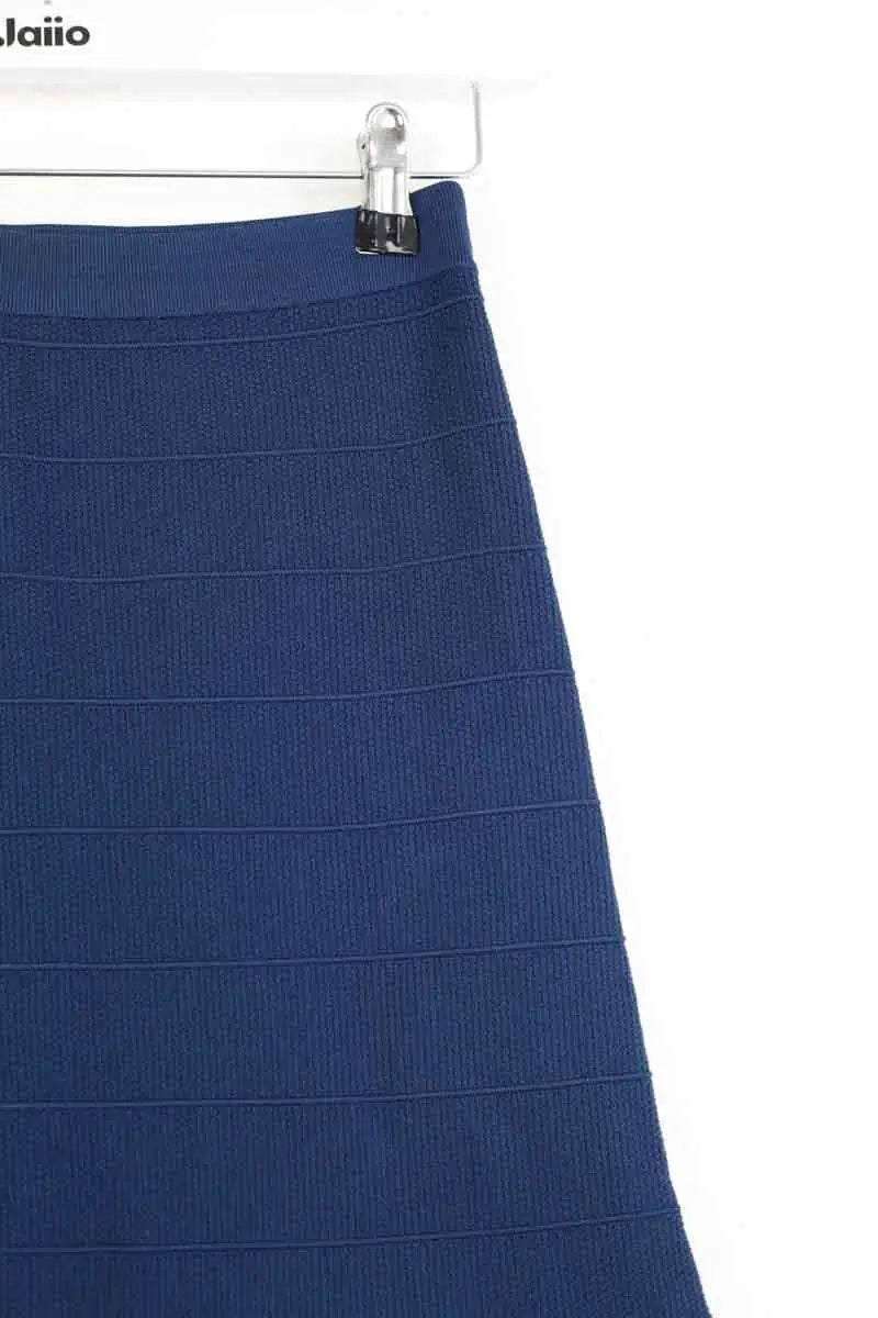 Jupe Sandro Bleu en Viscose