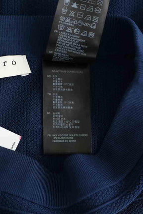 Jupe Sandro Bleu en Viscose