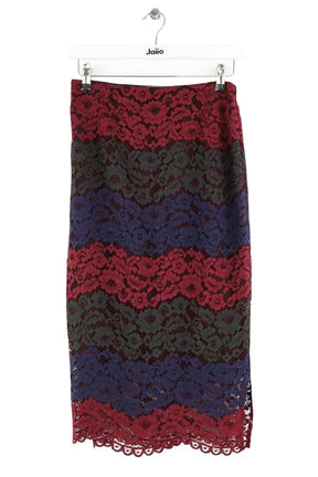 Jupe Sandro Bordeaux en Polyamide, taille S - Seconde Main