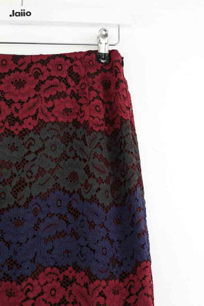 Jupe Sandro Bordeaux en Polyamide