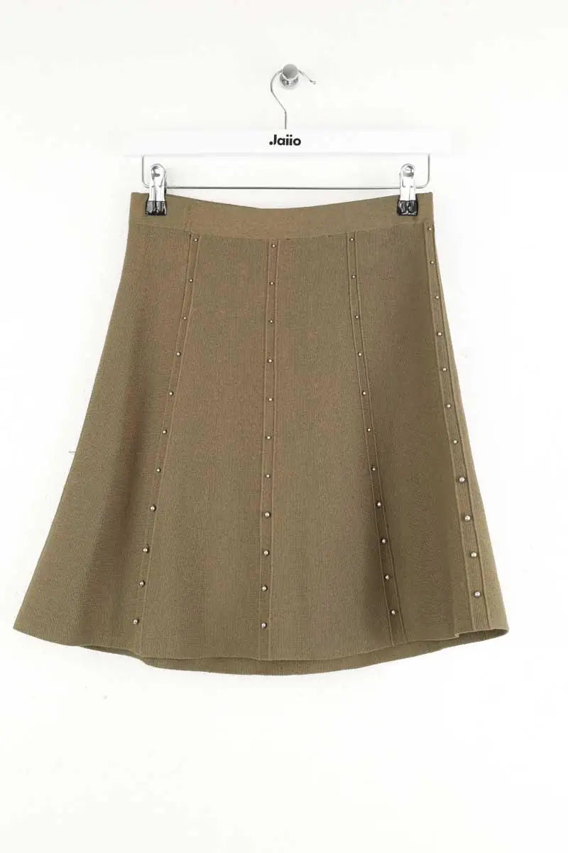Jupe Sandro Kaki en Viscose
