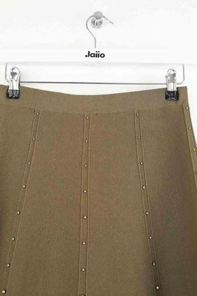 Jupe Sandro Kaki en Viscose