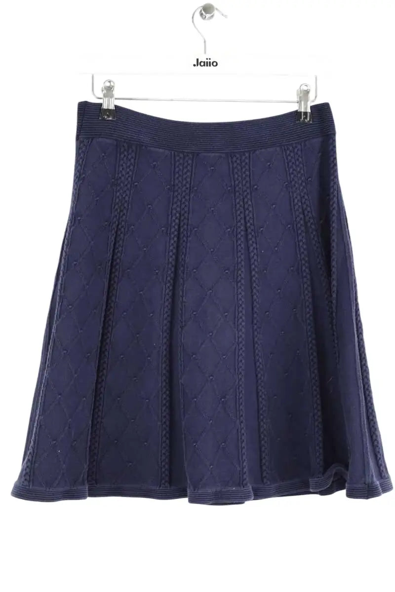 Jupe Sandro Marine en Coton - élasthanne, taille L - Seconde Main