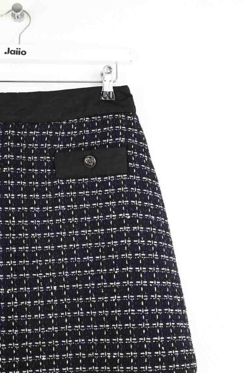Jupe Sandro Noir en Coton
