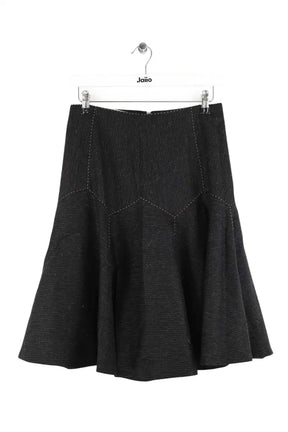 Jupe Sandro Noir en Cuir, taille L - Seconde Main