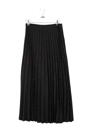 Jupe Sandro Noir en Polyester, taille M - Seconde Main
