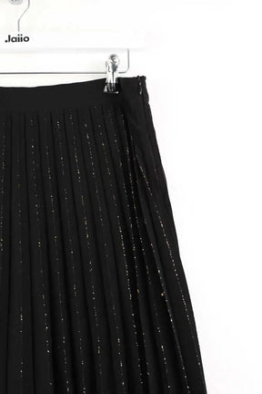 Jupe Sandro Noir en Polyester