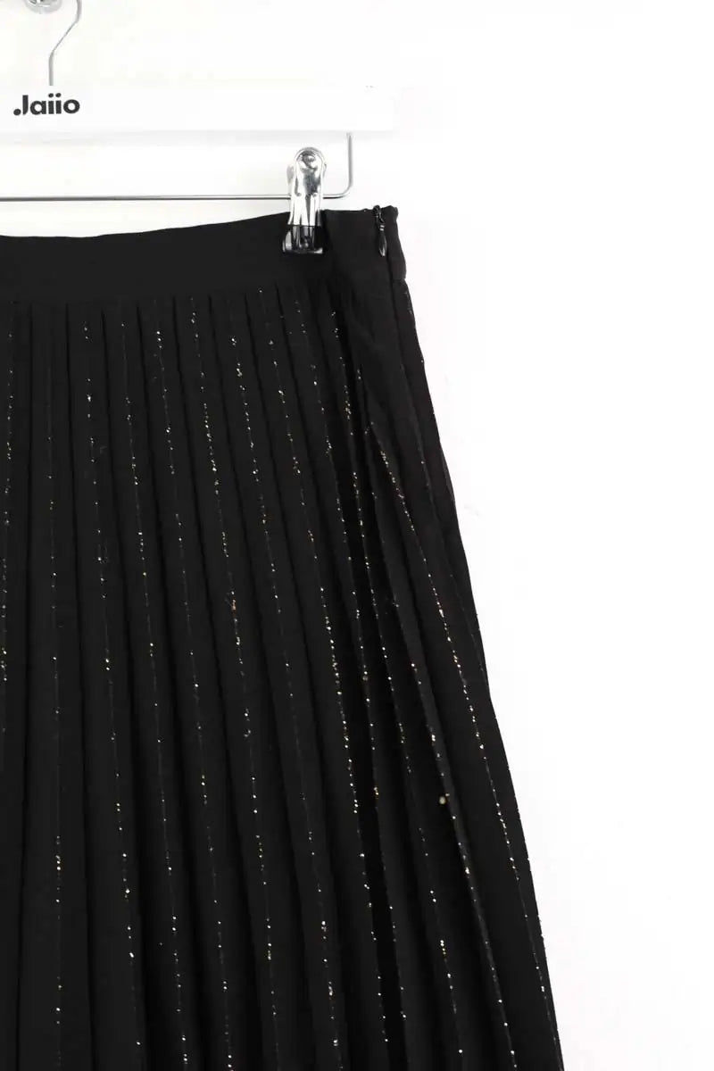 Jupe Sandro Noir en Polyester