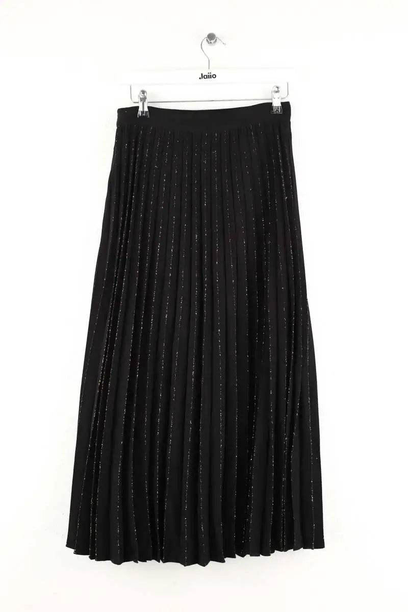 Jupe Sandro Noir en Polyester