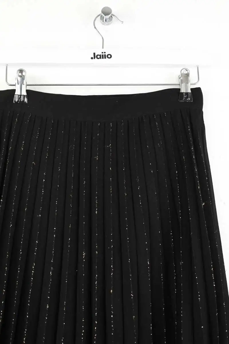 Jupe Sandro Noir en Polyester