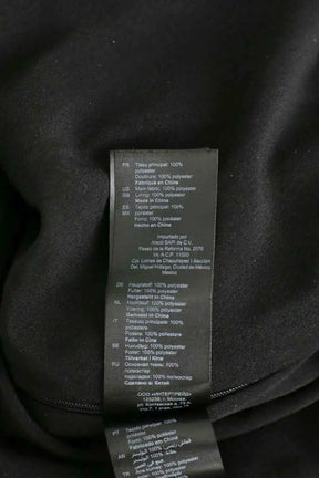 Jupe Sandro Noir en Polyester