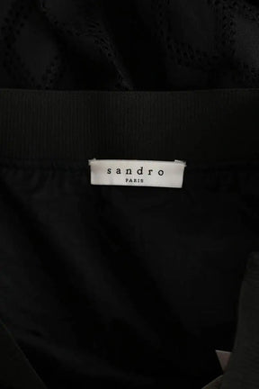 Jupe Sandro Noir en Synthétique