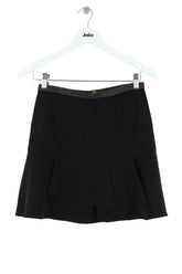 Jupe Sandro Noir en Synthétique, taille M - Seconde Main