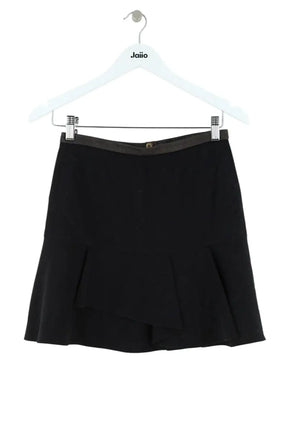 Jupe Sandro Noir en Synthétique, taille M - Seconde Main