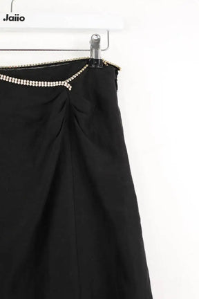 Jupe Sandro Noir en Viscose