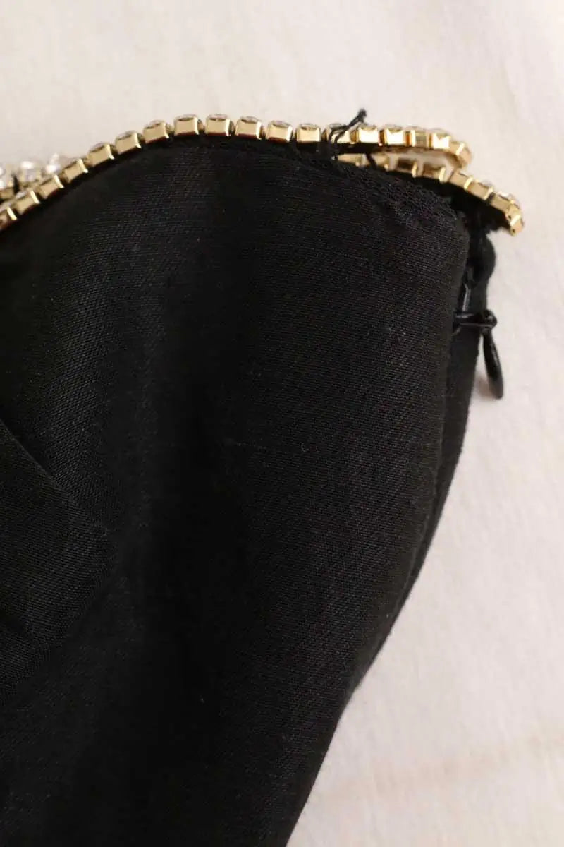 Jupe Sandro Noir en Viscose