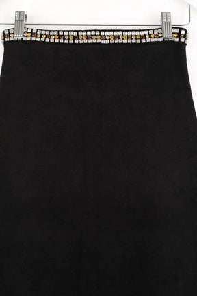 Jupe Sandro Noir en Viscose