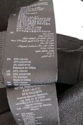 Jupe Sandro Noir en Viscose