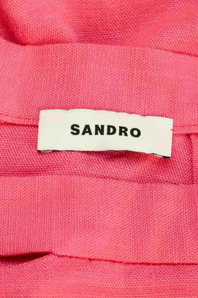 Jupe Sandro Rose en Lin