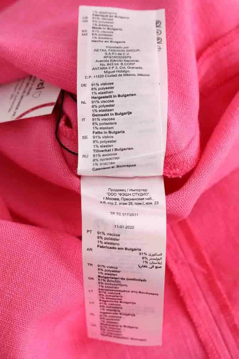 Jupe Sandro Rose en Viscose
