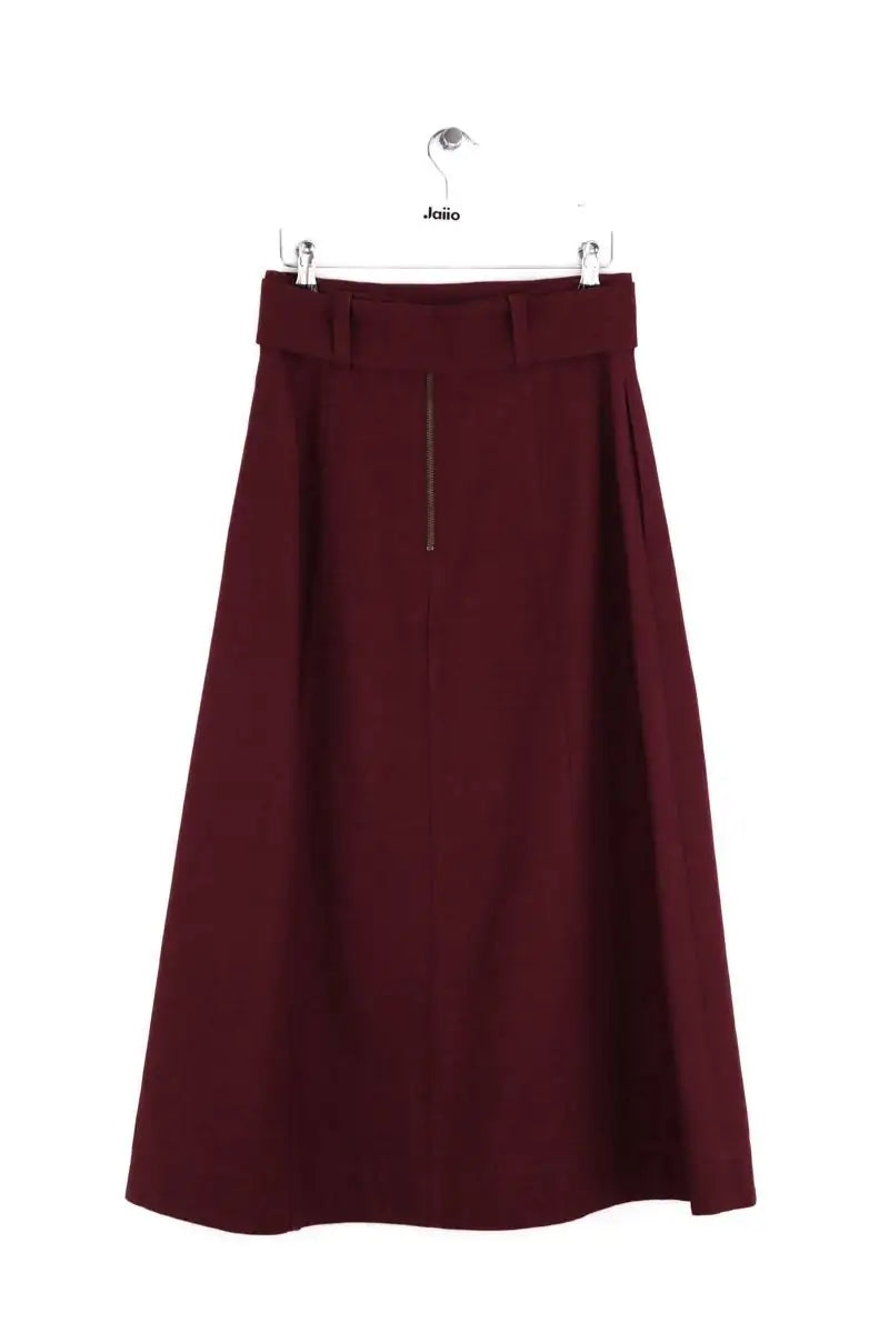 Jupe Sea Bordeaux en Coton