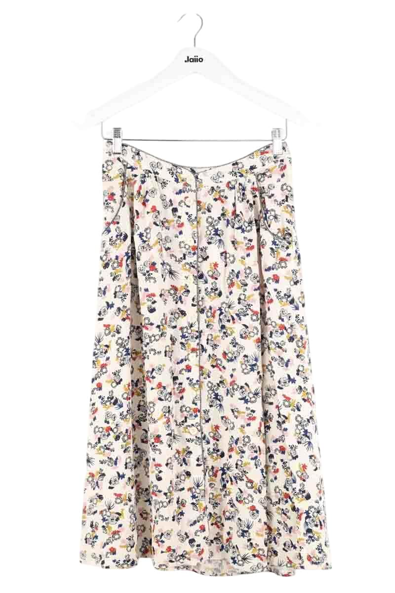 Jupe Sessun Beige en Synthétique, taille S - Seconde Main
