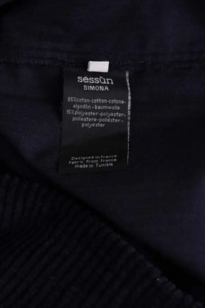 Jupe Sessun Marine en Coton