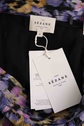 Jupe Sézane Alicia  Violet en Viscose