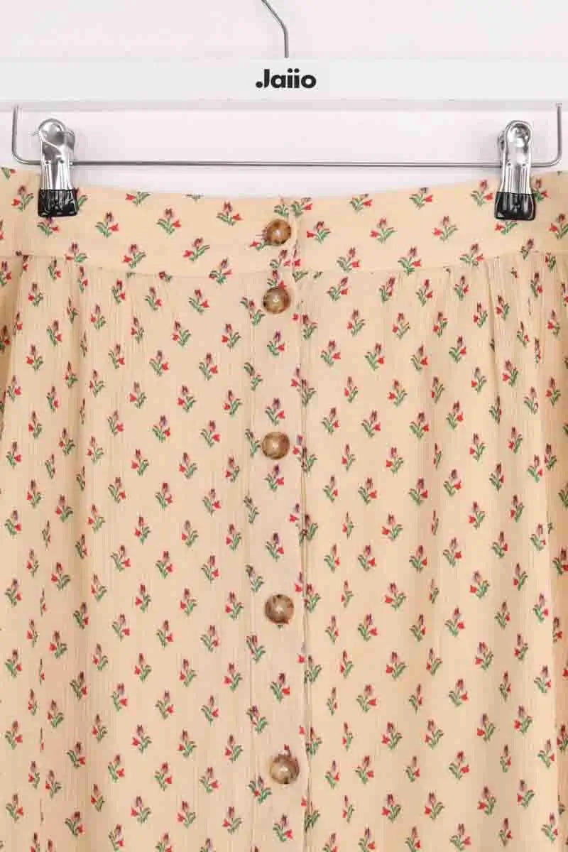 Jupe Sézane Beige en Coton